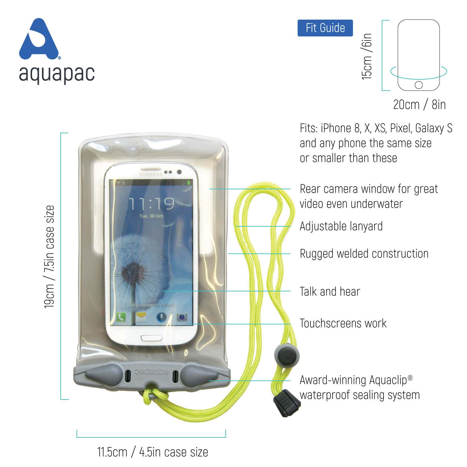 Waterproof Phone Case – Small